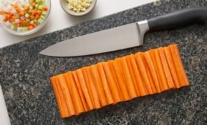 Master Mise-en-Place and Knife Consistency