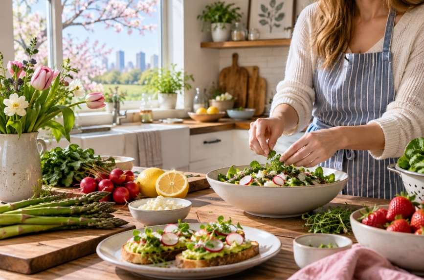 Spring Seasonal Recipes Feel Bright and Fresh