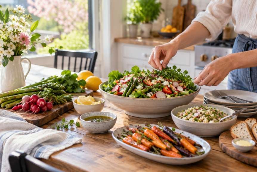 Fresh Salads and Simple Sides