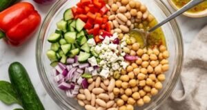 2. Mediterranean Chickpea & Olive Mash