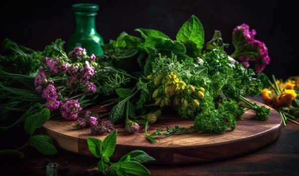 How to Store Tender Herbs in Water