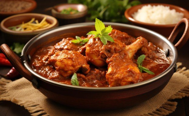 Restaurant Style Chicken Curry With Rich, Silky Gravy