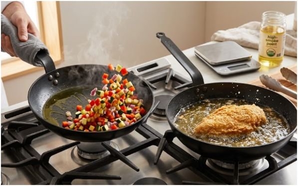 The Core Distinction: Pan Conduction vs. Oil Convection