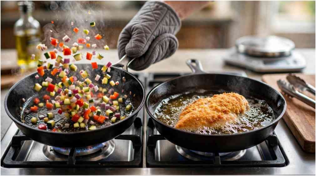 Sautéing vs Frying: How Culinary Physics Changes Your Food