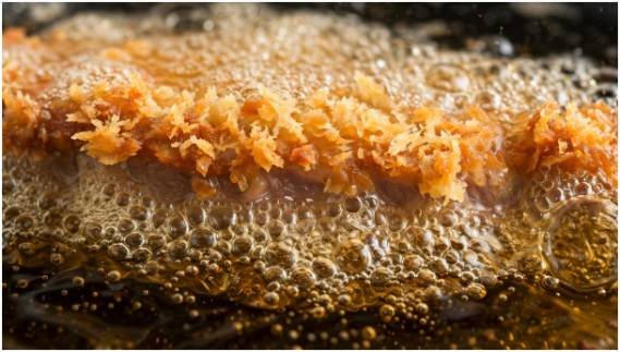 Frying: Oil-Submerged Heat Transfer and Crust Formation