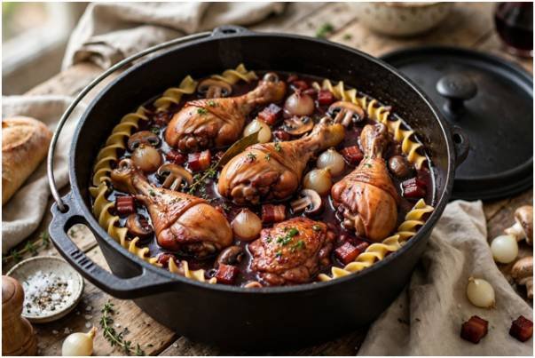 Coq au Vin - The Real Way