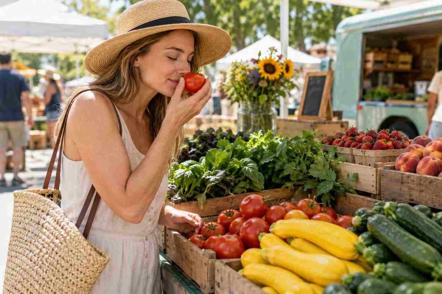 Start With the Produce That Looks and Smells Alive